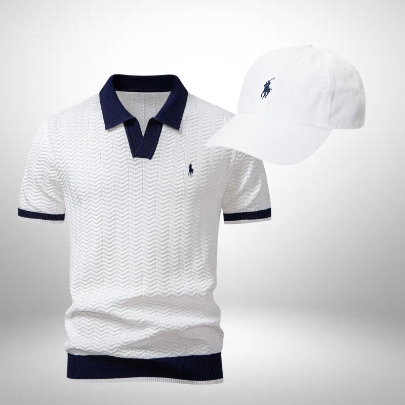 RL Poloshirt + Cap – Kauf 1, Erhalte 2 Teile