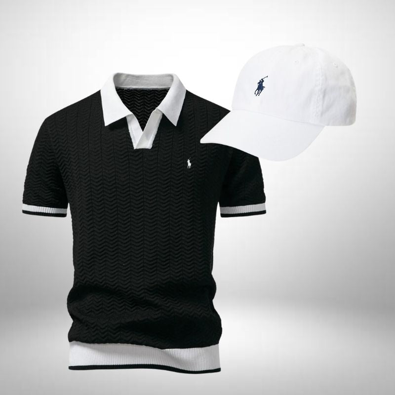 RL Poloshirt + Cap – Kauf 1, Erhalte 2 Teile